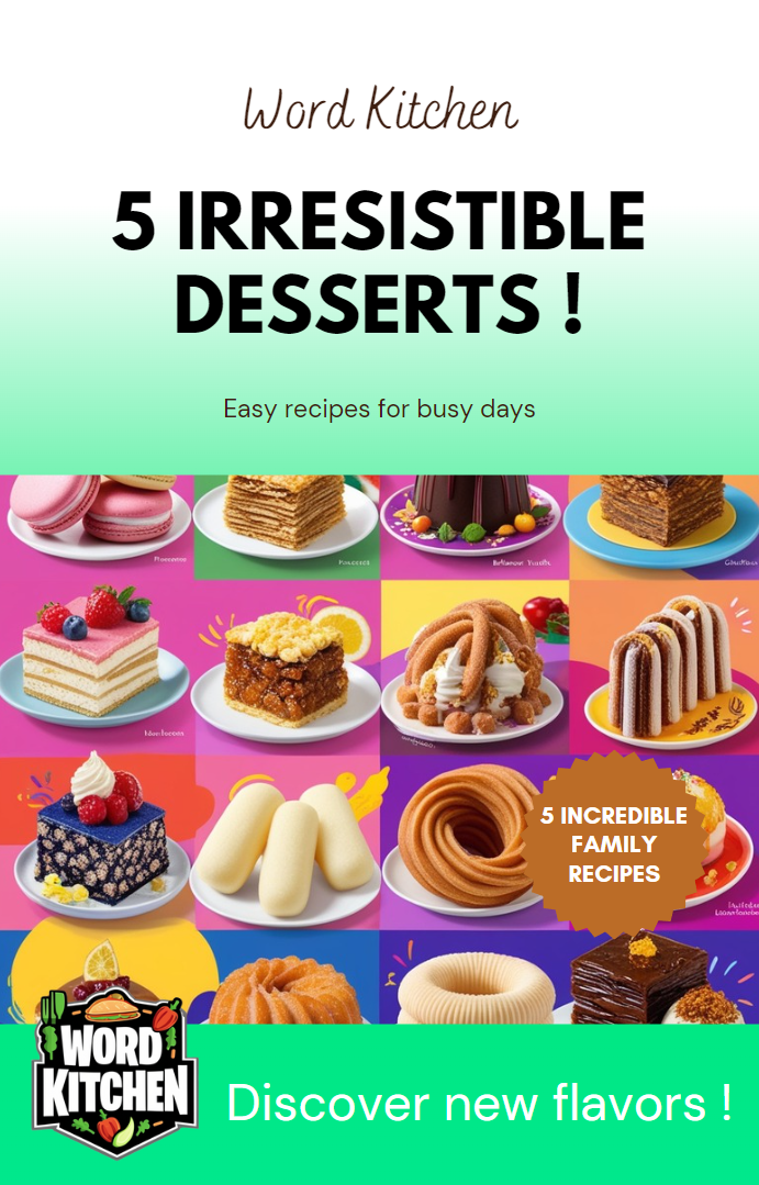 5 Irresistible Desserts !