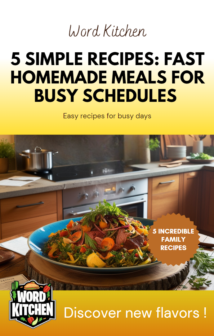 5 Simple Recipes: Fast Homemade Meals for Busy Schedules