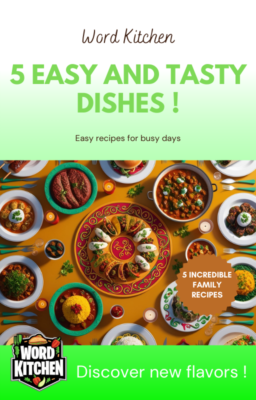 Ebook - Word Kitchen 5 easy and tasty dishes!